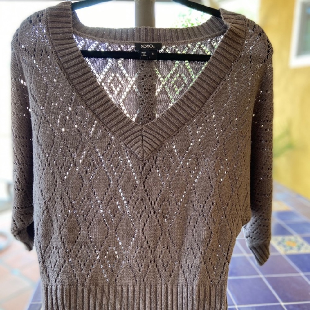 XOXO V Neck Sweater